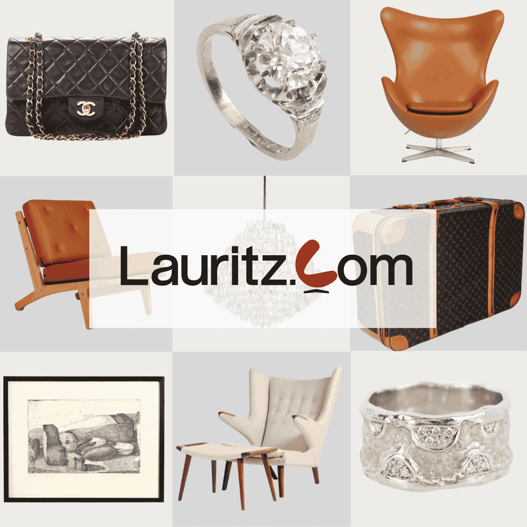 Stole, tasker, smykker, billeder mm. vurderes af Lauritz.com